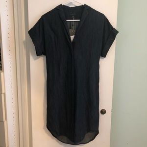 Rag and Bone cooper dress indigo 00